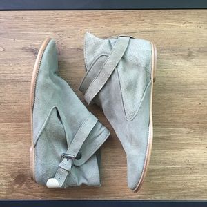Free People Leather Booties